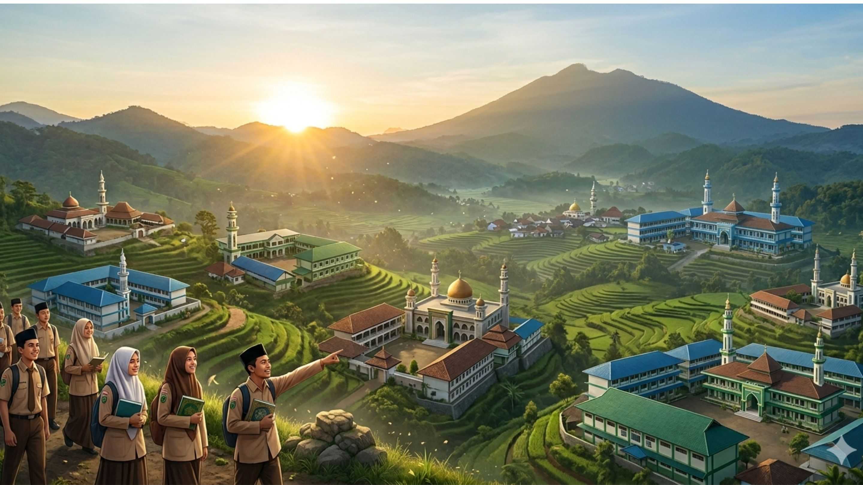 Garut Masuk Tiga Besar Daerah dengan Jumlah Pesantren Terbanyak di Jawa Barat